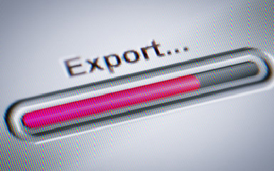 Exporting suitable file formats